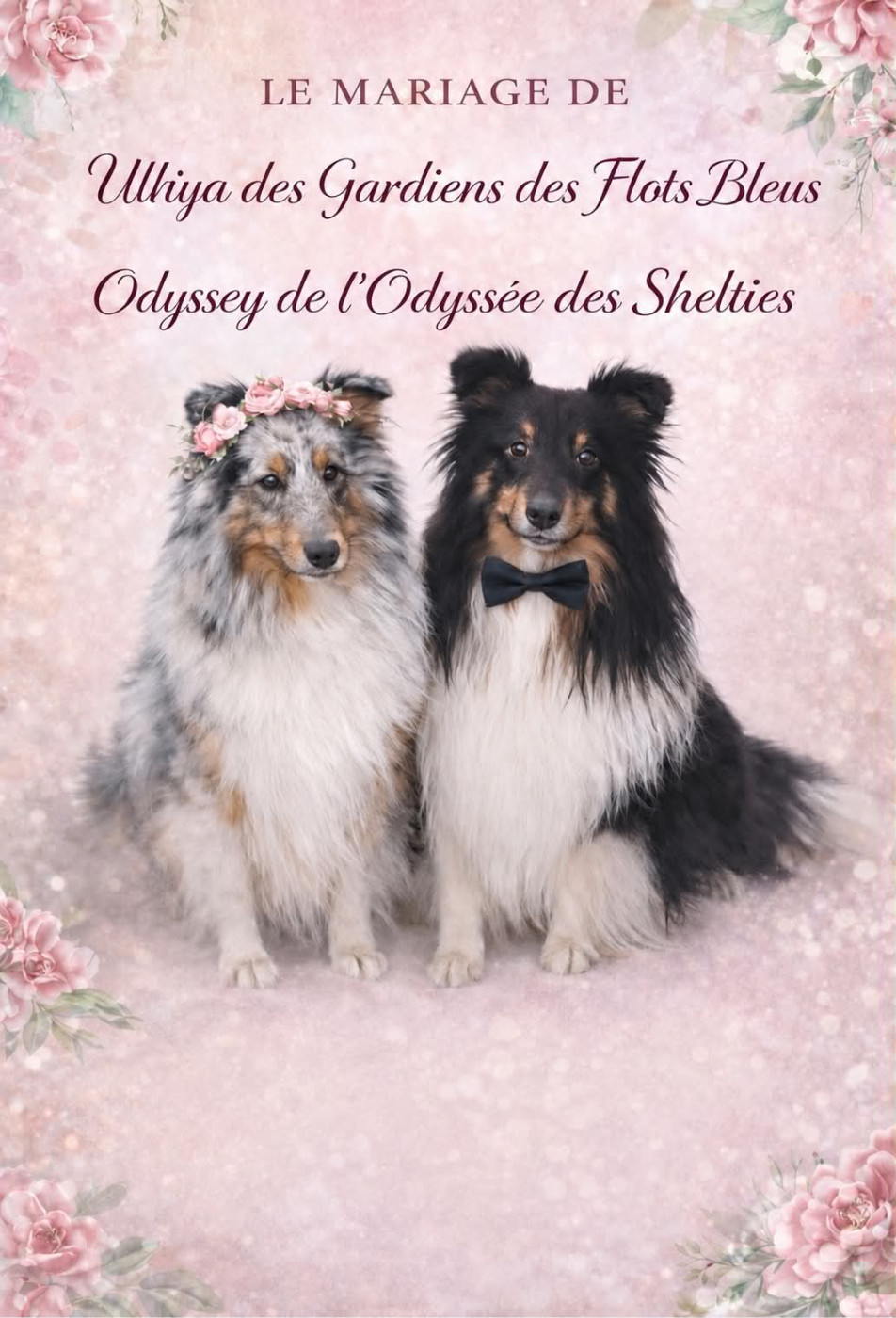 Chiot Shetland Sheepdog Des dames Chanoinesses